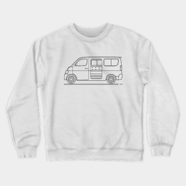 public transportation b Crewneck Sweatshirt by garistipis